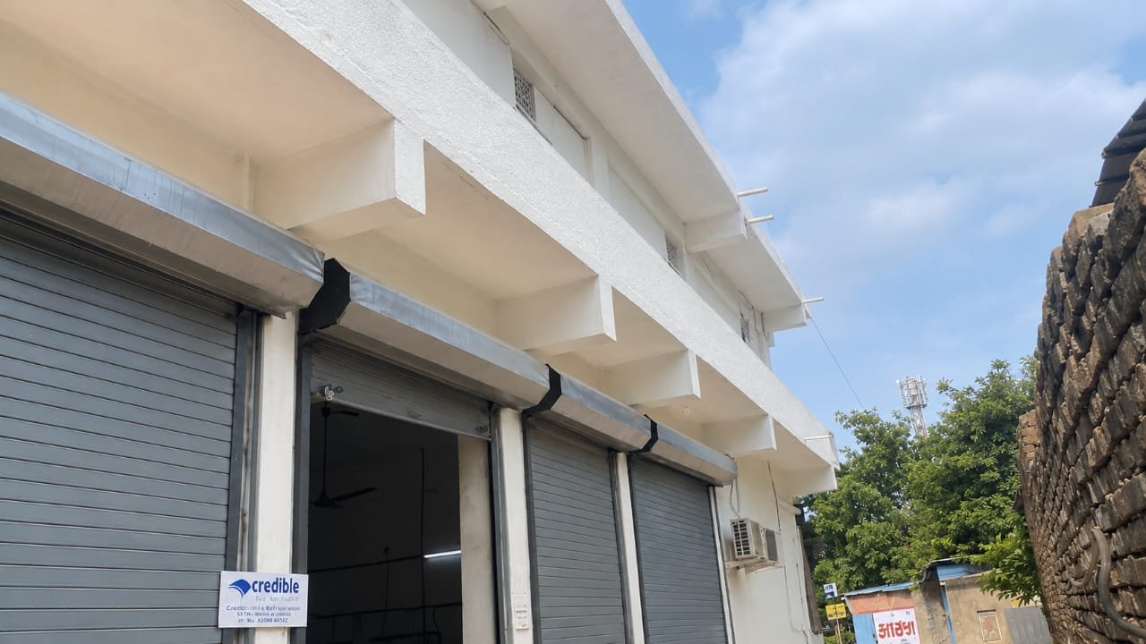 Commercial office building under construction